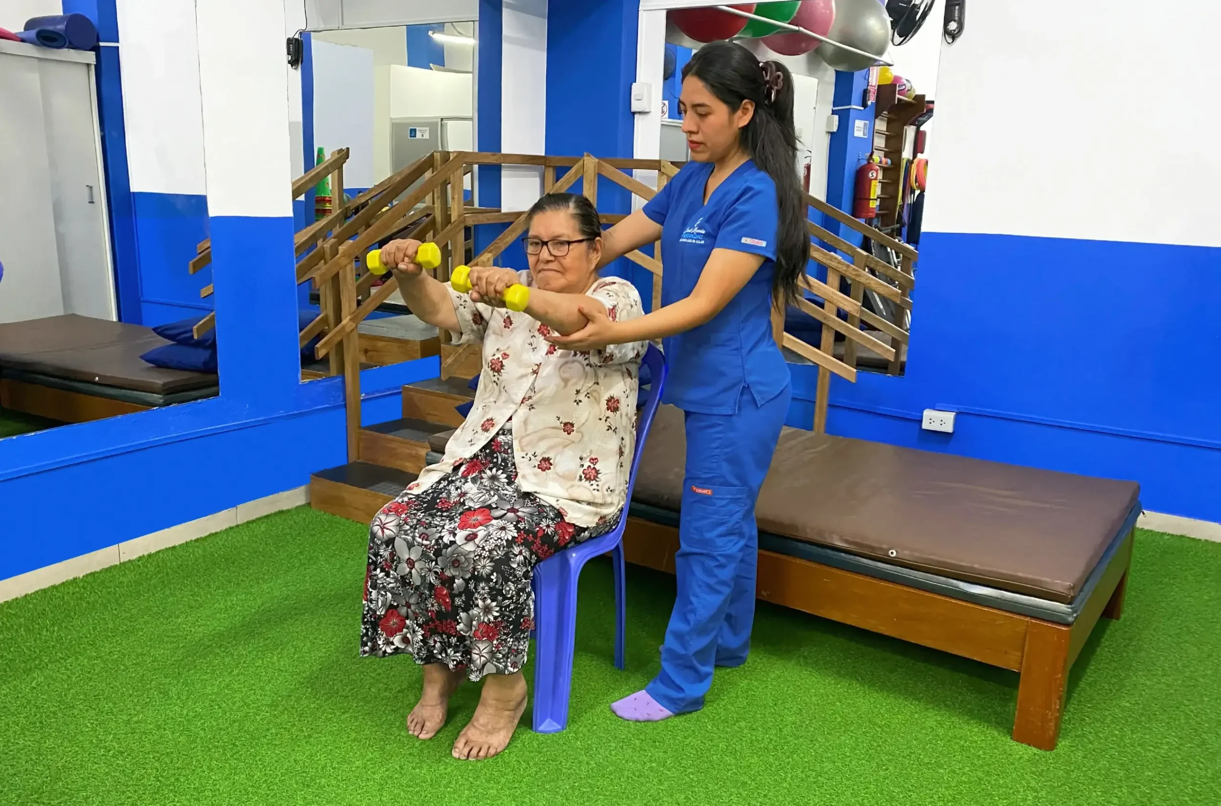 Terapia Fisica del Adulto Mayor en SJL
