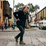 dolor al caminar en SJL persona con molestia en pierna o pie al dar pasos