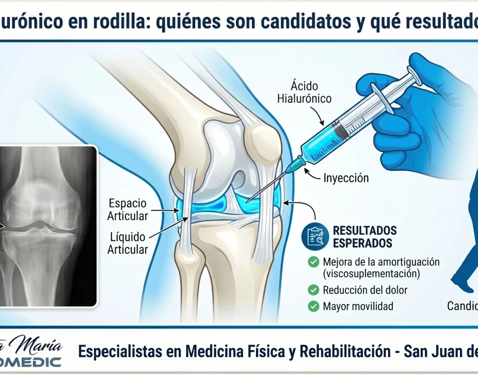 Ácido hialurónico en rodilla: quiénes son candidatos y qué resultados esperar