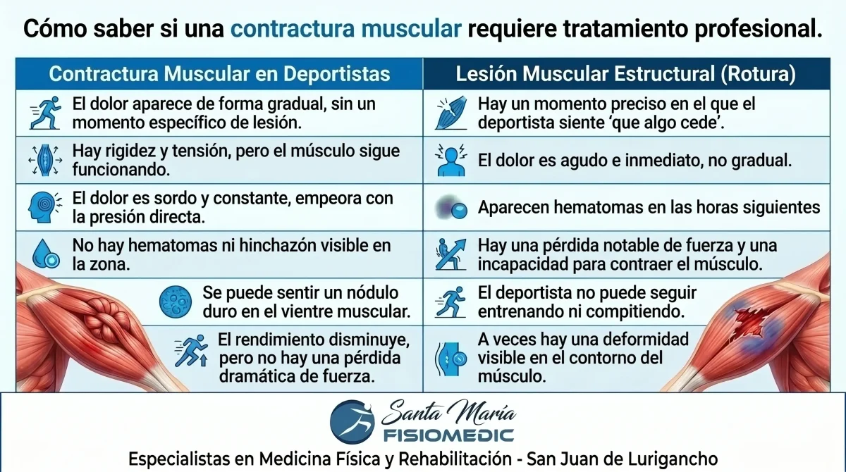 contractura muscular tratamiento profesional