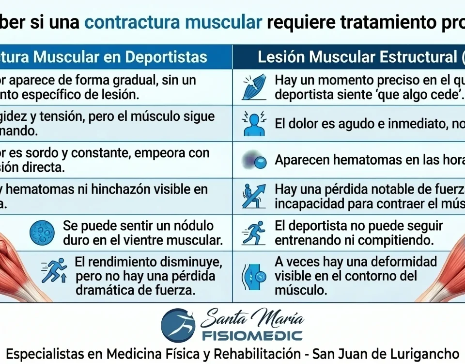 contractura muscular tratamiento profesional