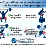 Crossfit y rodillas: los 4 movimientos que más lesionan y cómo protegerte