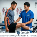 Desgarro muscular en futbolistas