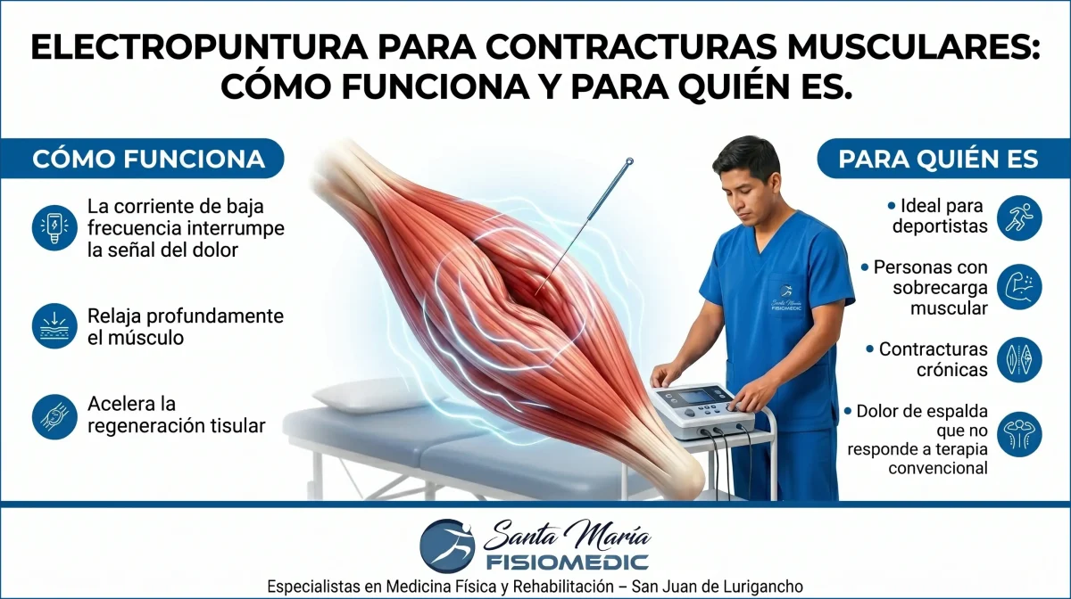electropunción contracturas musculares