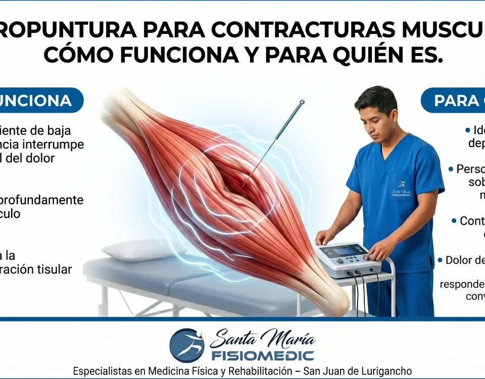 electropunción contracturas musculares