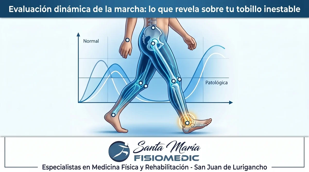 evaluación dinámica de la marcha tobillo inestable