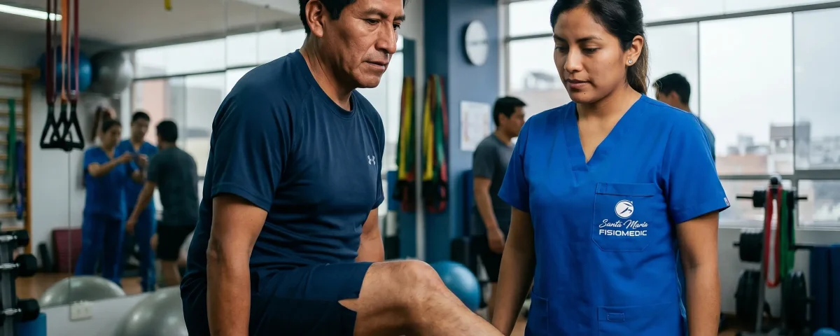 Evaluación funcional y análisis de movimiento de rodilla en clínica de medicina física en San Juan de Lurigancho