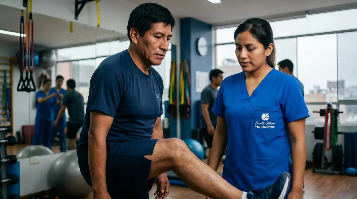 Evaluación funcional y análisis de movimiento de rodilla en clínica de medicina física en San Juan de Lurigancho