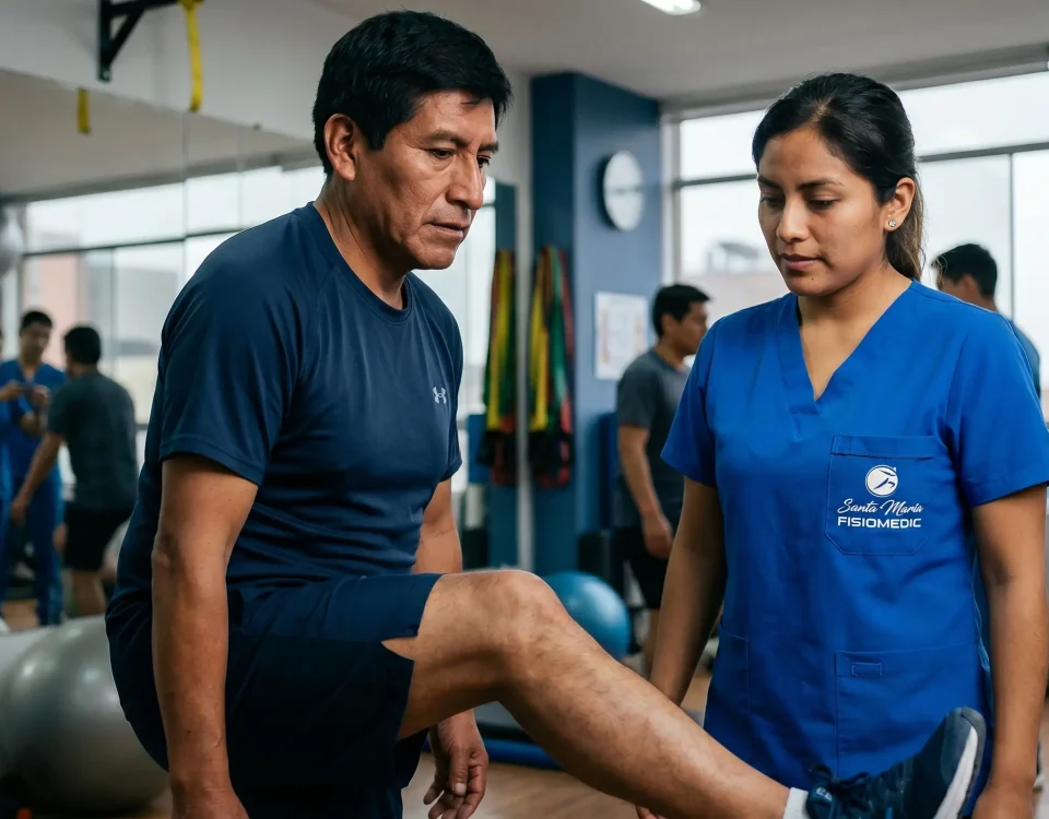 Evaluación funcional y análisis de movimiento de rodilla en clínica de medicina física en San Juan de Lurigancho