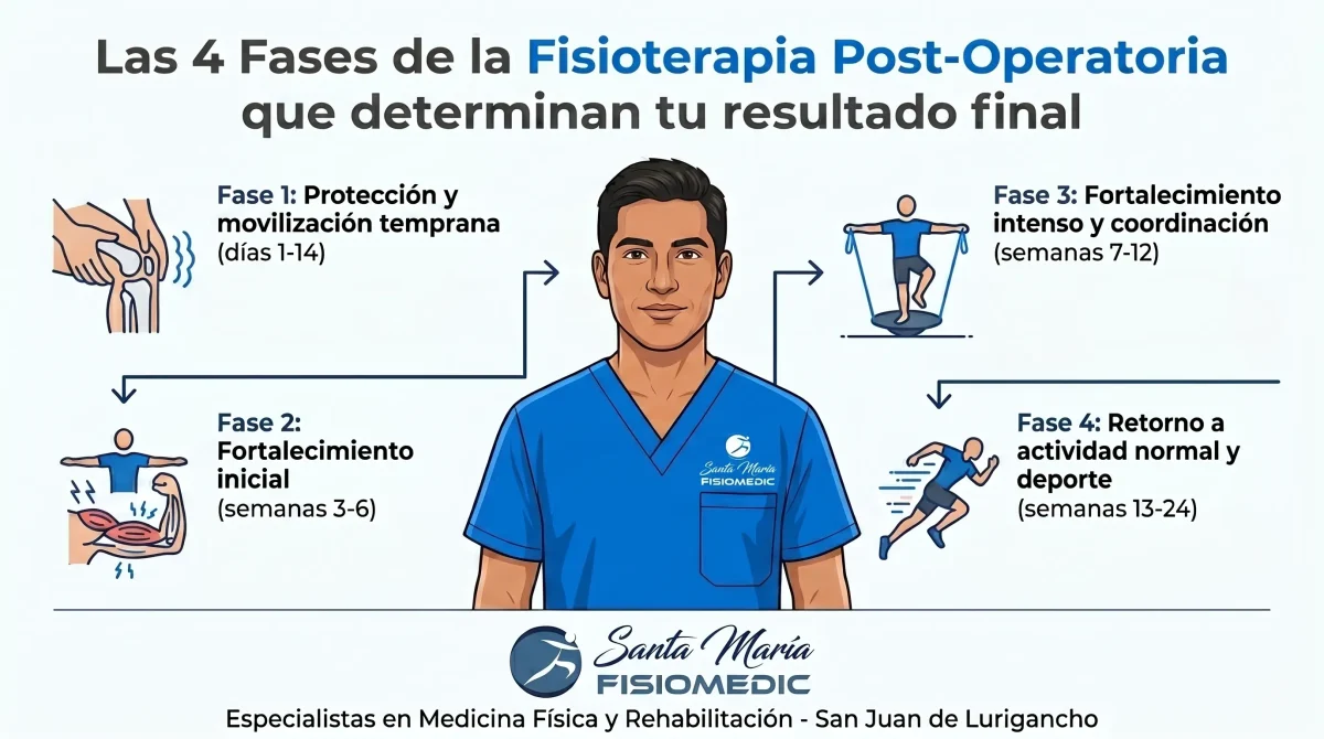 fisioterapia post operatoria fases