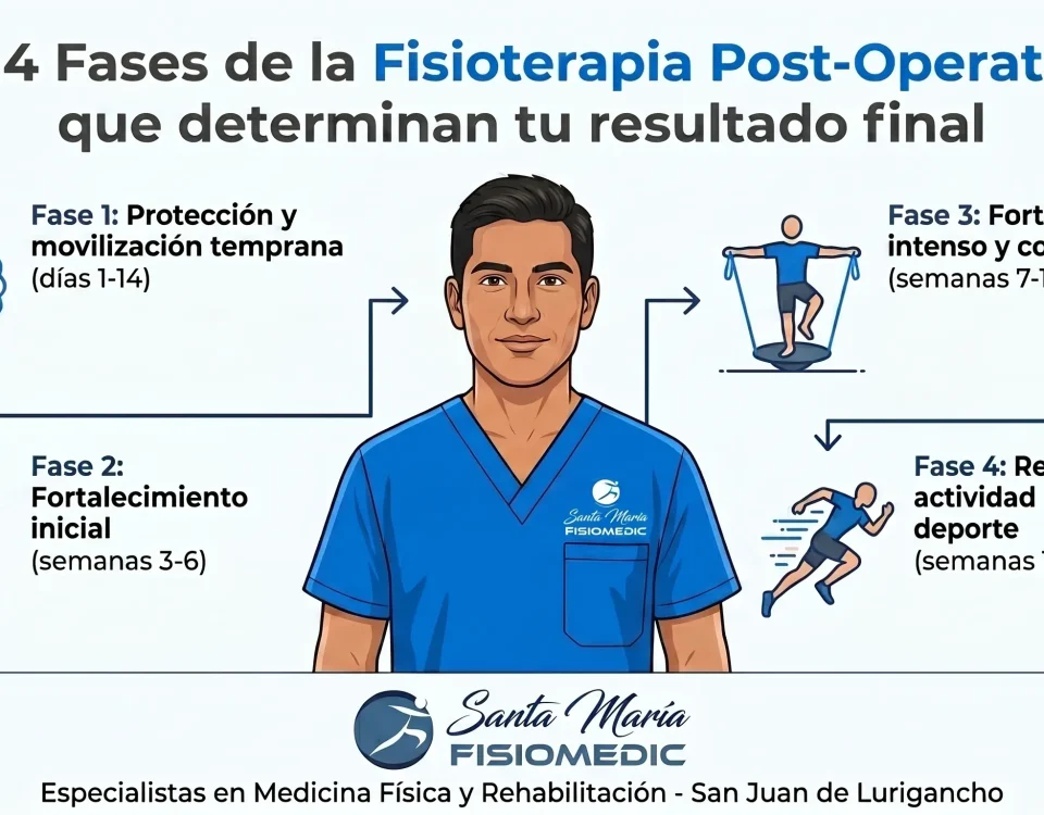 fisioterapia post operatoria fases