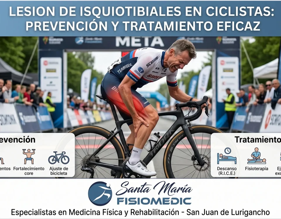 Lesión de isquiotibiales en ciclistas