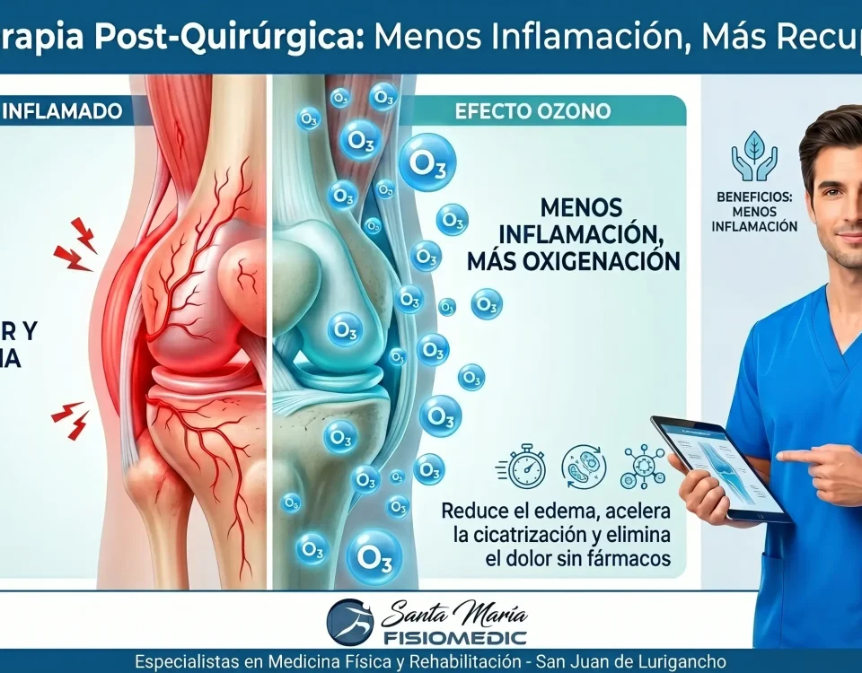 Ozonoterapia como apoyo post-quirúrgico: menos inflamación, más recuperación