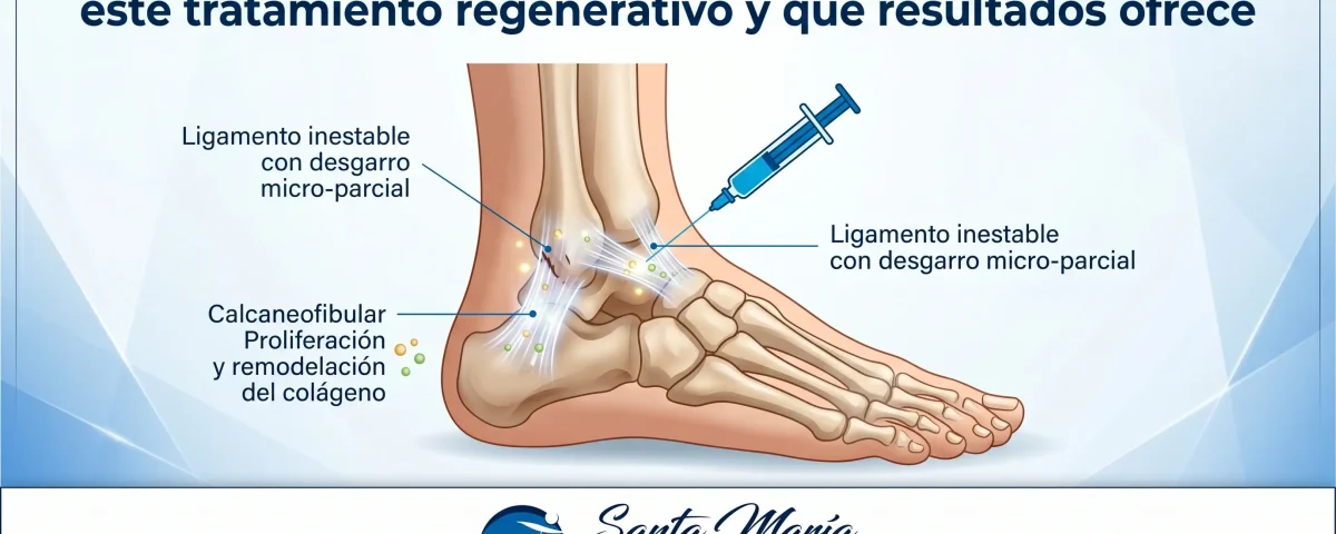 Proloterapia para inestabilidad de tobillo