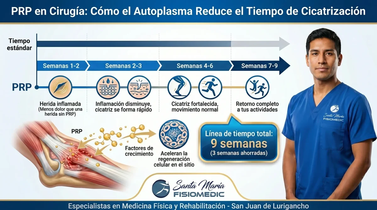 PRP cirugía cicatrización