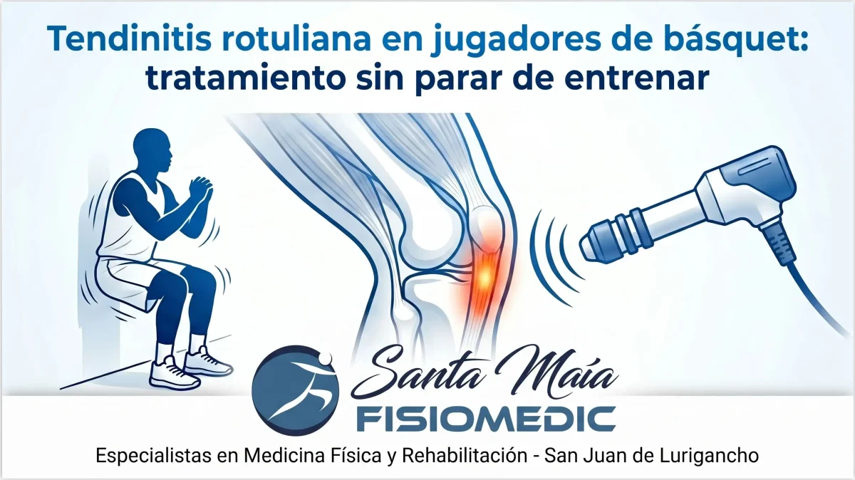 tendinitis rotuliana en jugadores de básquet