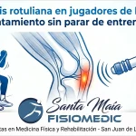 tendinitis rotuliana en jugadores de básquet