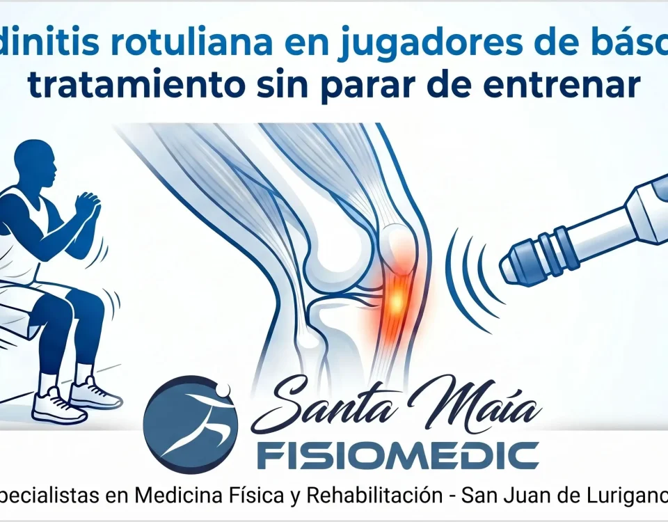 tendinitis rotuliana en jugadores de básquet