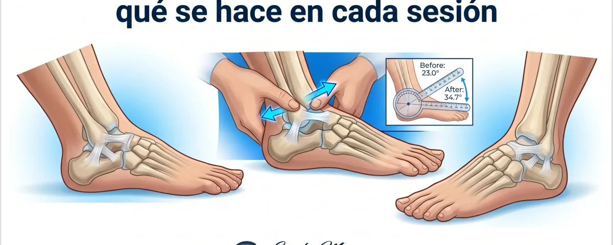 Terapia manual ortopédica para tobillo