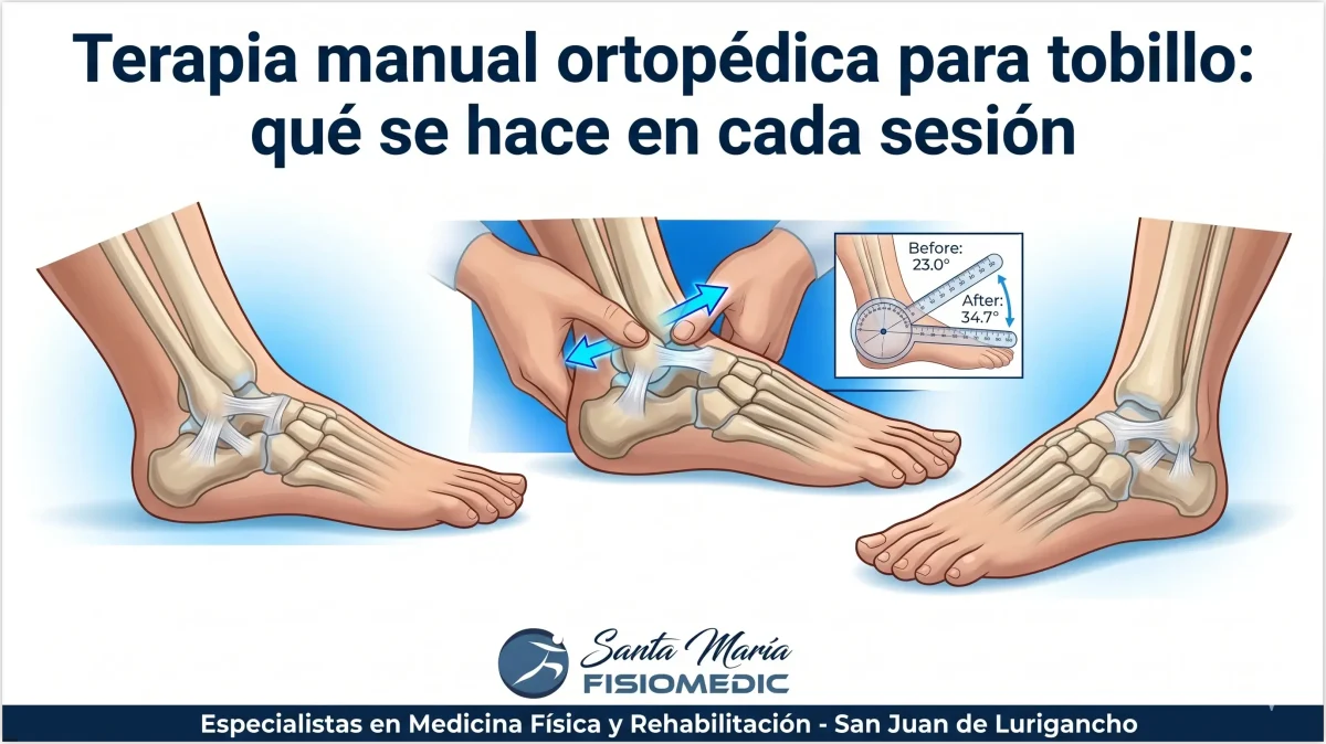 Terapia manual ortopédica para tobillo