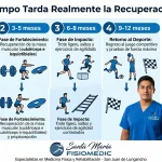 Cuánto tarda realmente la recuperación de LCA y qué acelera el proceso