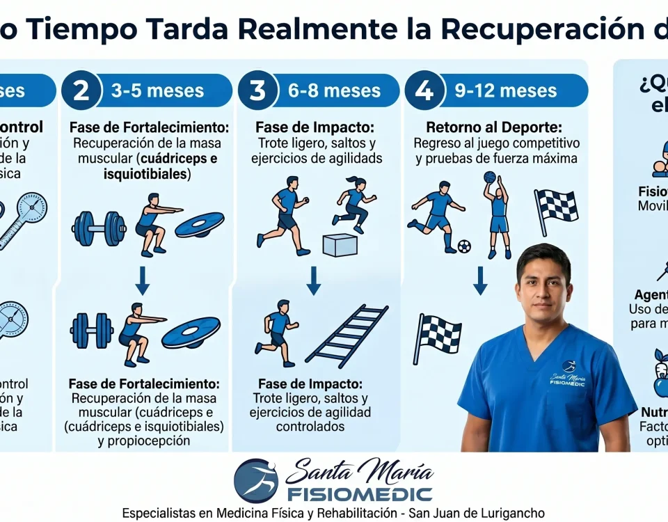 Cuánto tarda realmente la recuperación de LCA y qué acelera el proceso