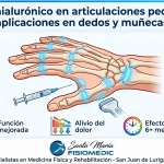 Ácido hialurónico en articulaciones pequeñas: aplicaciones en dedos y muñecas
