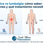 Ciática vs lumbalgia: cómo saber cuál tienes y qué tratamiento necesitas