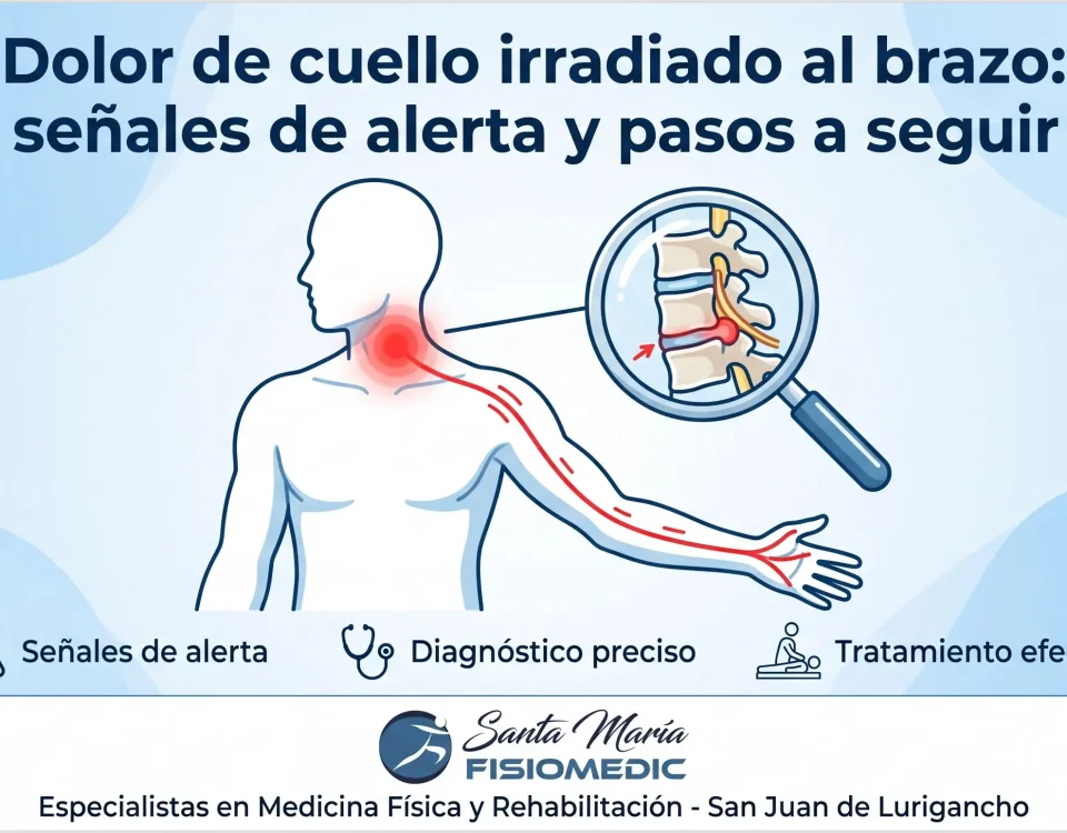Dolor de cuello irradiado al brazo: señales de alerta y pasos a seguir