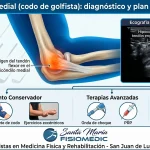 Epicondilitis medial (codo de golfista): diagnóstico y plan de tratamiento