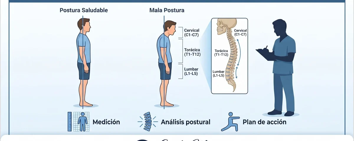 Evaluación postural: lo que revela sobre tu dolor de espalda