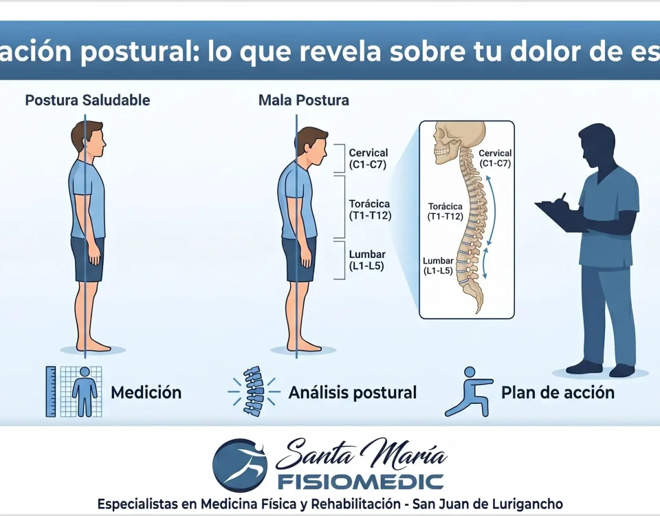 Evaluación postural: lo que revela sobre tu dolor de espalda