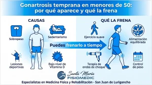 Gonartrosis temprana en menores de 50: por qué aparece y qué la frena