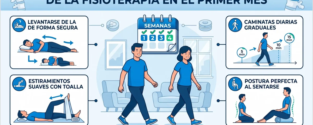 Hernia de disco operada: las claves de la fisioterapia en el primer mes