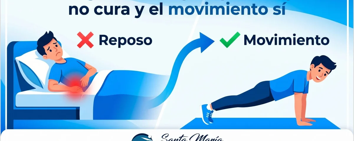 lumbago crónico reposo no cura movimiento si