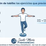 Propiocepción de tobillo: los ejercicios que previenen recaídas