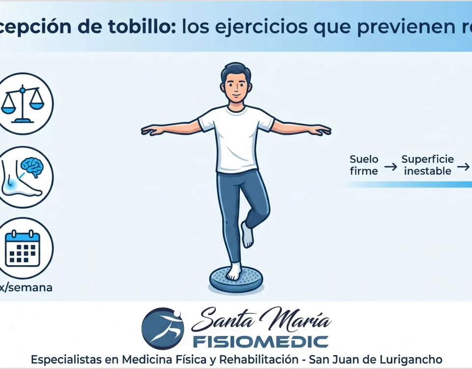 Propiocepción de tobillo: los ejercicios que previenen recaídas
