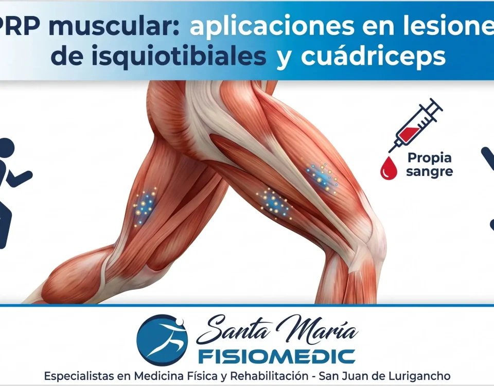 PRP muscular: aplicaciones en lesiones de isquiotibiales y cuádriceps