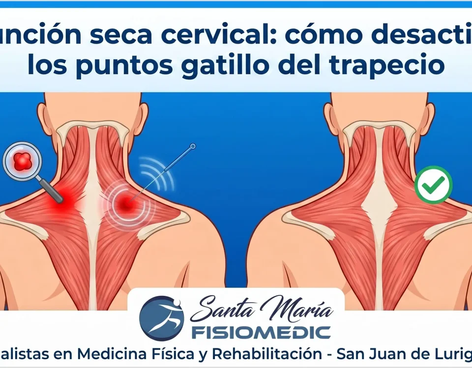 Punción seca cervical: cómo desactiva los puntos gatillo del trapecio