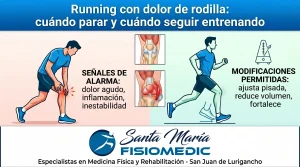 Running con dolor de rodilla: cuándo parar y cuándo seguir entrenando
