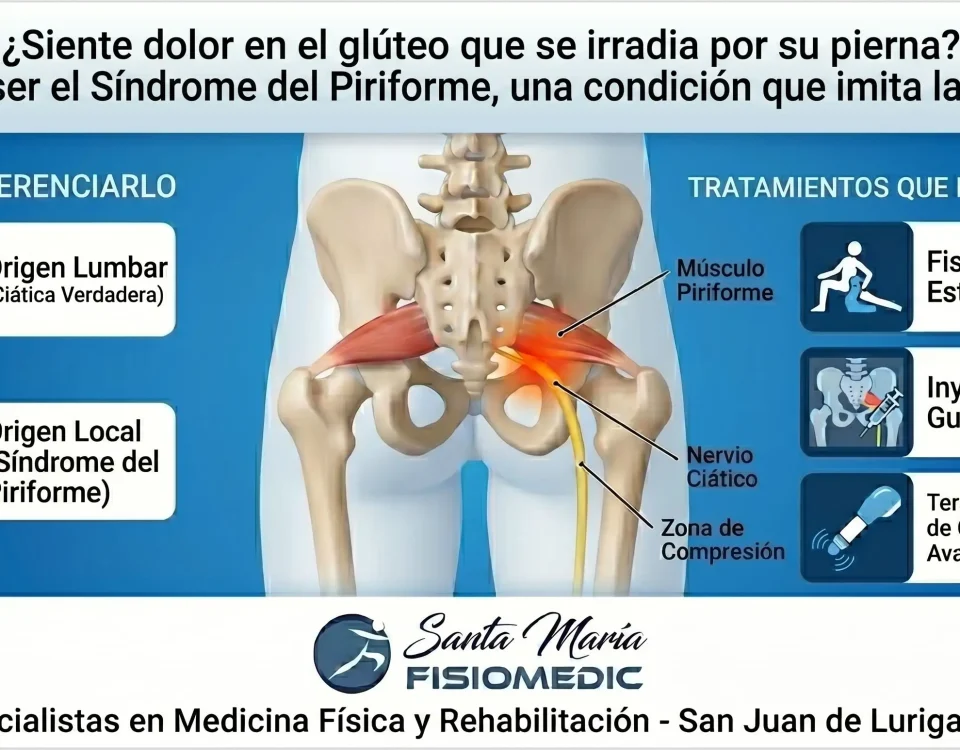 Síndrome del piriforme: el dolor de cadera que se confunde con ciática