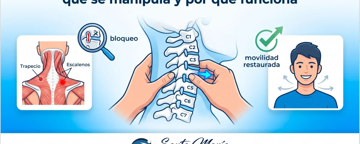 Terapia manual ortopédica para cervicales: qué se manipula y por qué funciona