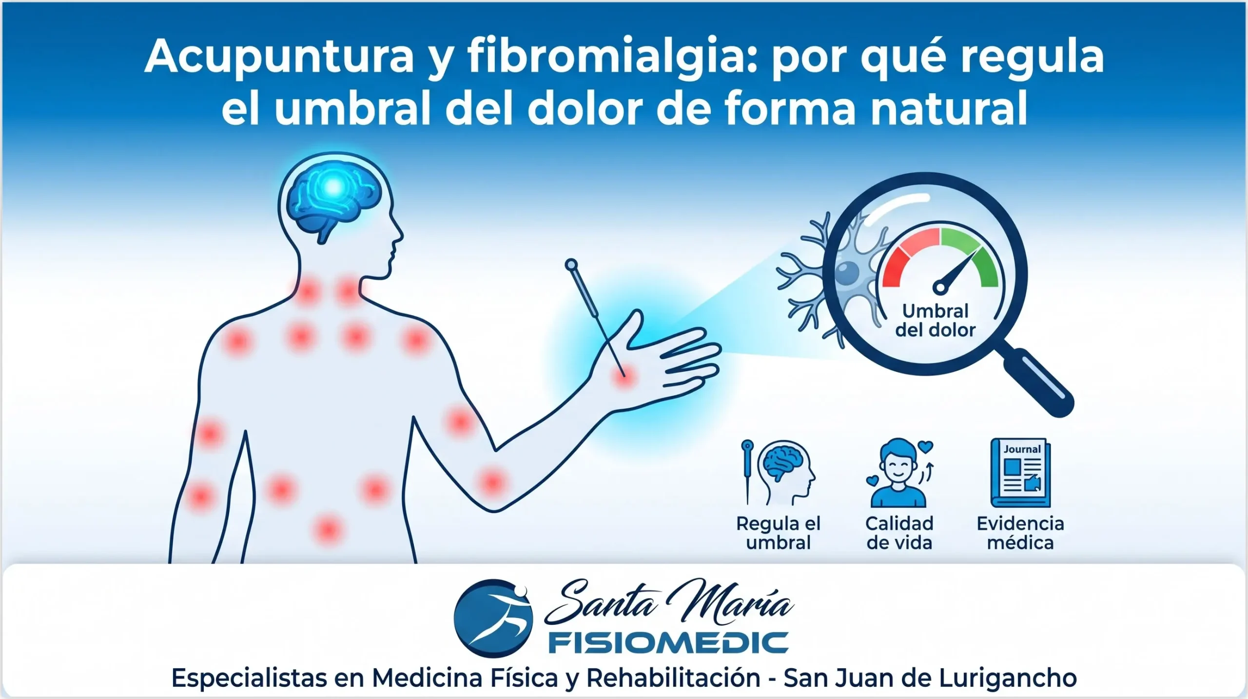 Acupuntura y fibromialgia: por qué regula el umbral del dolor de forma natural