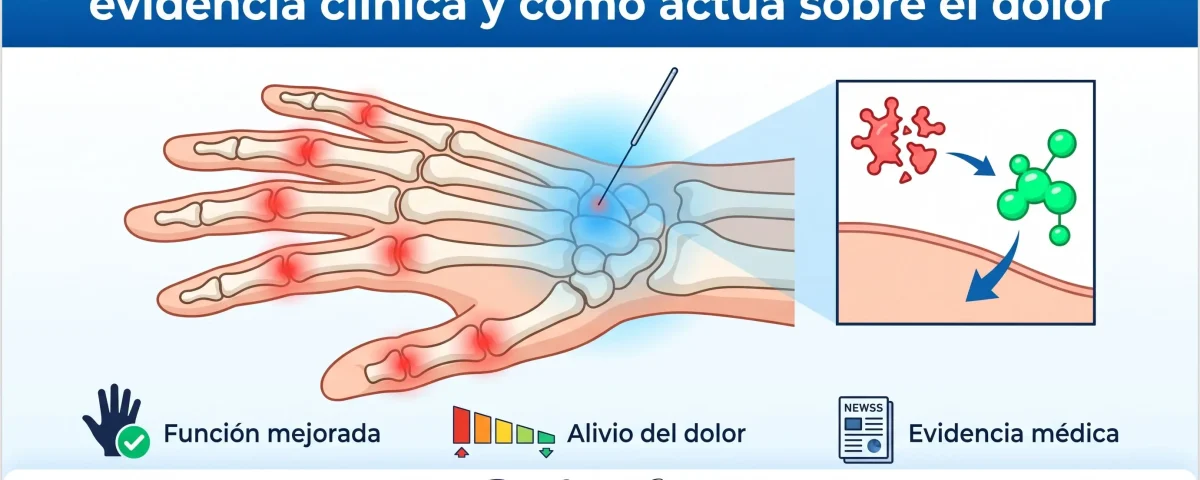 Acupuntura para artritis de manos: evidencia clínica y cómo actúa sobre el dolor
