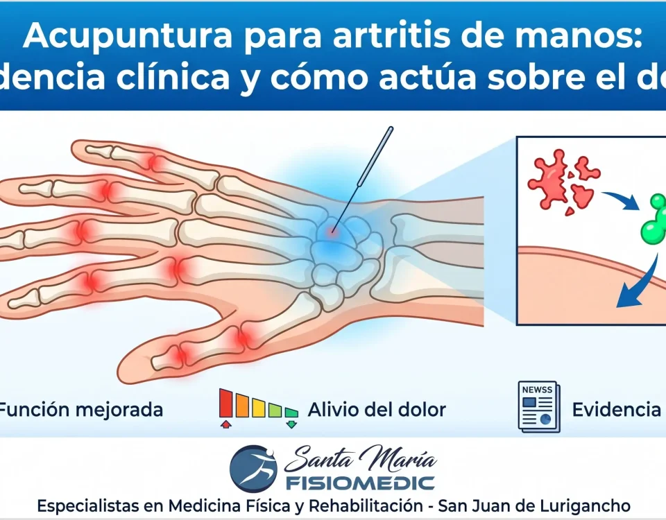 Acupuntura para artritis de manos: evidencia clínica y cómo actúa sobre el dolor