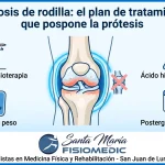 Artrosis de rodilla: el plan de tratamiento que pospone la prótesis