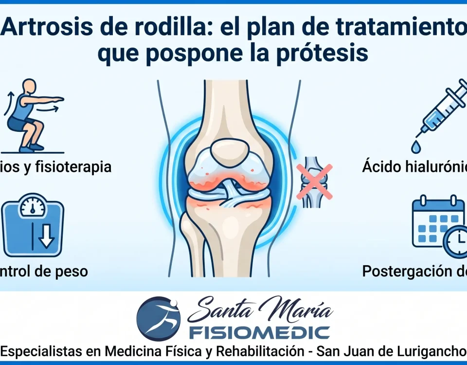 Artrosis de rodilla: el plan de tratamiento que pospone la prótesis