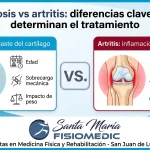 Artrosis vs artritis: diferencias clave que determinan el tratamiento
