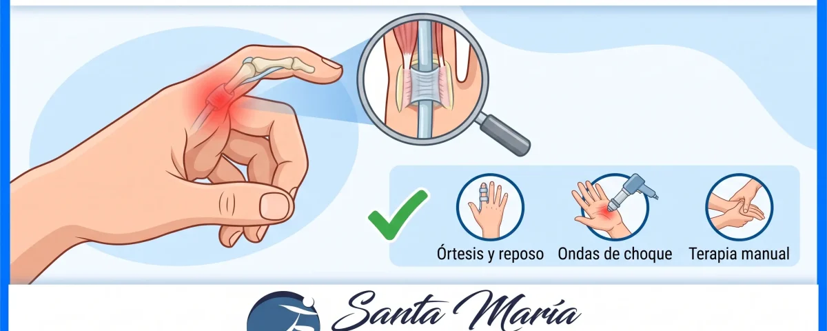 Dedo en gatillo: causas, síntomas y tratamiento sin cirugía