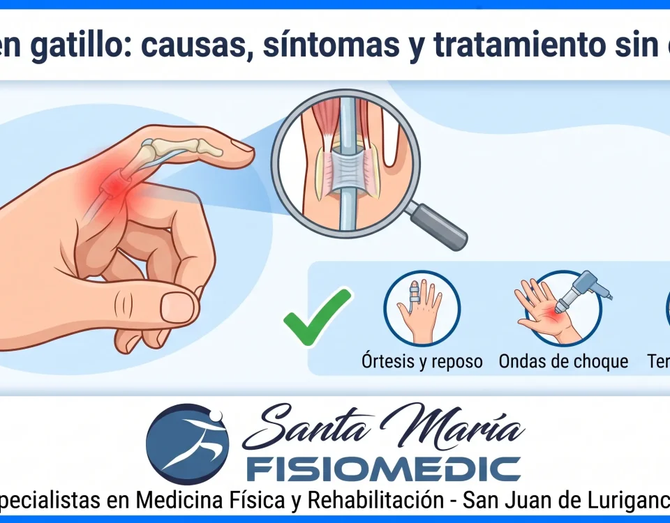 Dedo en gatillo: causas, síntomas y tratamiento sin cirugía